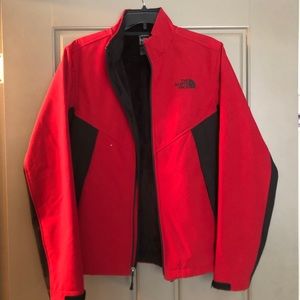 Red and Black North Face